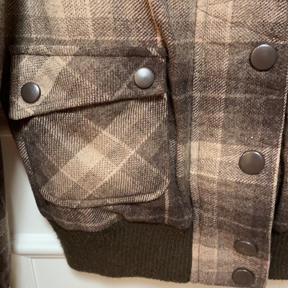 Wool Plaid jacket - Picture 3 of 9